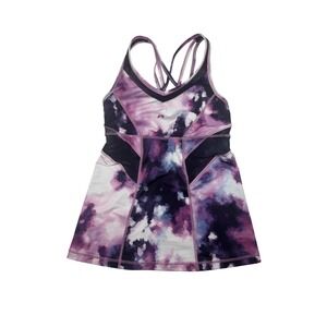 Lululemon Athletic Tank Dress Womens Small Strappy Crossback Activewear Hot Gym